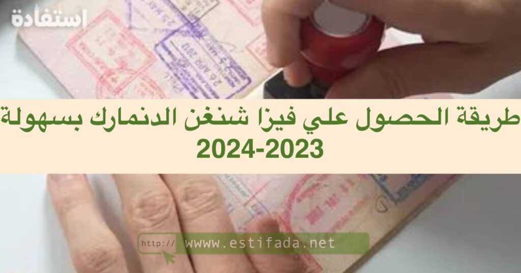 طريقة الحصول علي فيزا شنغن الدنمارك بسهولة 2023-2024