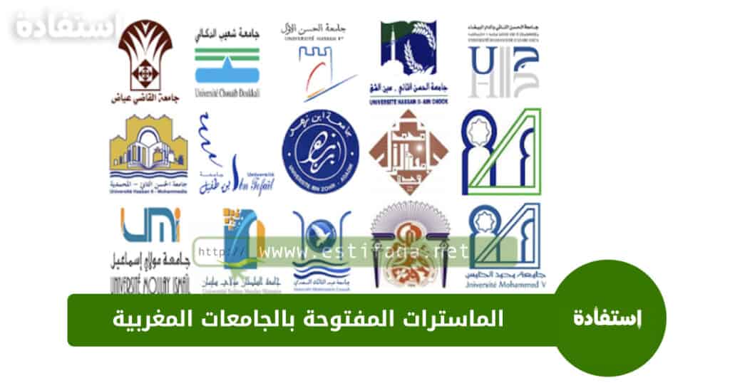 الماسترات المفتوحة بالجامعات المغربية 2024-2025